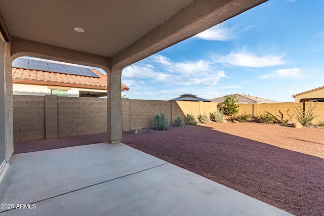 19873 W San Juan Ave, Litchfield Park, AZ 85340 - fenced backyard featuring a patio area