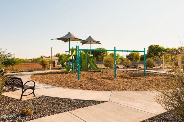 view of community playground
