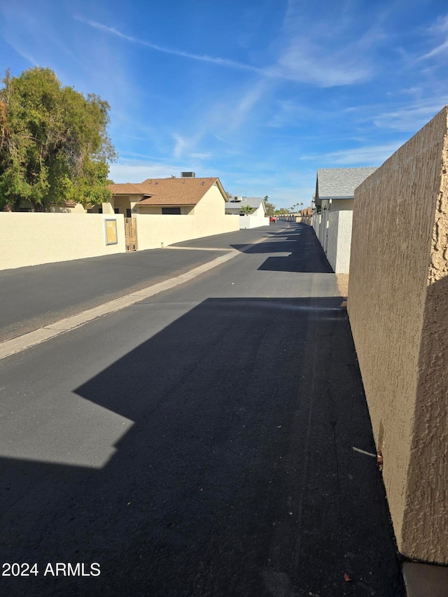 view of street