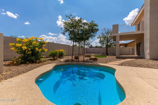 453 E Baylor Ln, Gilbert, AZ 85296 - view of swimming pool with a fenced backyard and a patio