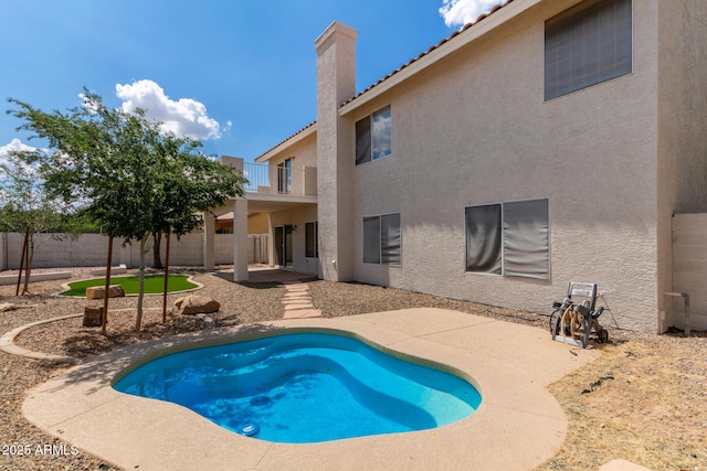 453 E Baylor Ln, Gilbert, AZ 85296 - view of pool featuring a patio and a fenced backyard