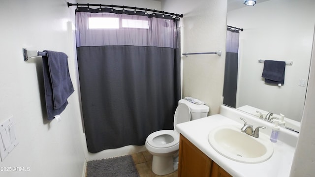 2809 N 107th Dr, Avondale, AZ 85392 - bathroom with toilet, tile patterned flooring, and vanity
