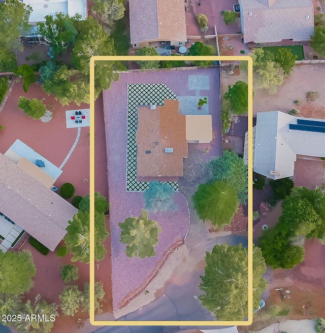 21 Hummingbird Cir, Sedona, AZ 86336 - view of property location featuring property parcel outlined