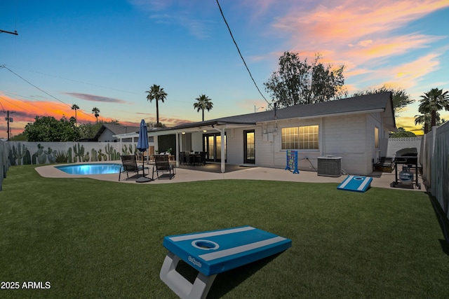 8315 E Devonshire Ave, Scottsdale, AZ 85251 - back of house featuring a patio area and cooling unit