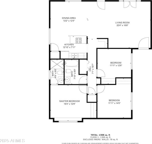 8315 E Devonshire Ave, Scottsdale, AZ 85251 - home floor plan