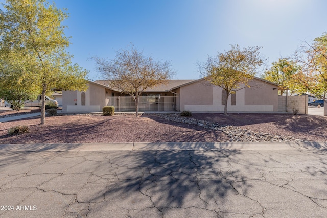 view of ranch-style house