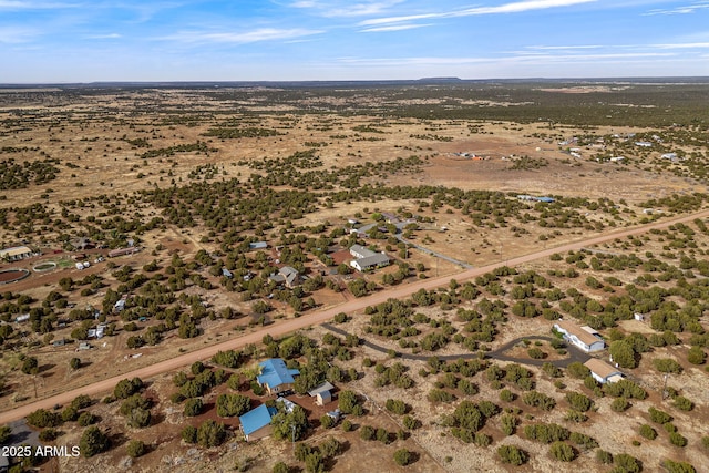 8870 Happy Trl, Show Low, AZ 85901 - aerial view of property and surrounding area featuring a desert landscape and rural landscape