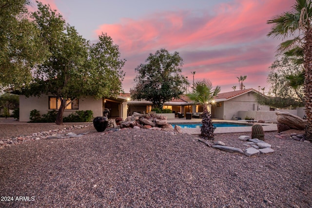 exterior space featuring a patio