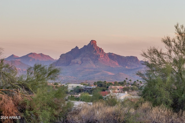 view of mountain feature