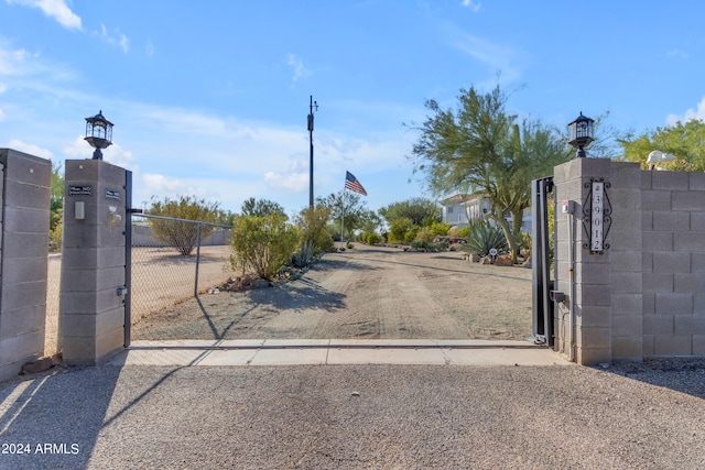 view of gate