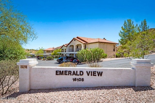 16108 E Emerald Dr Unit 106, Fountain Hills, AZ 85268 - view of community sign