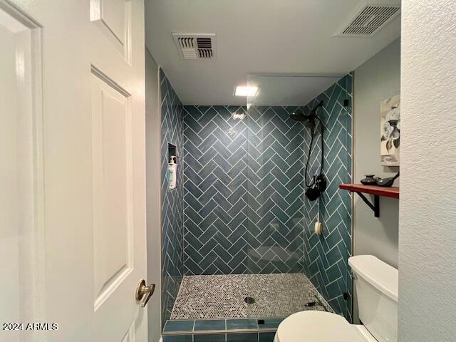 19014 N 91st Dr, Peoria, AZ 85382 - bathroom featuring toilet and a stall shower