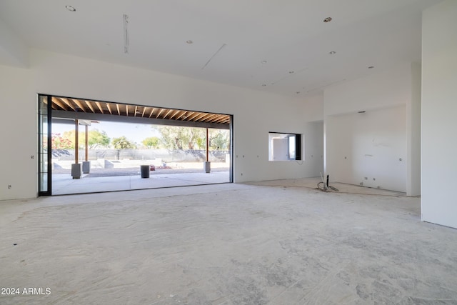 unfurnished room with a wealth of natural light