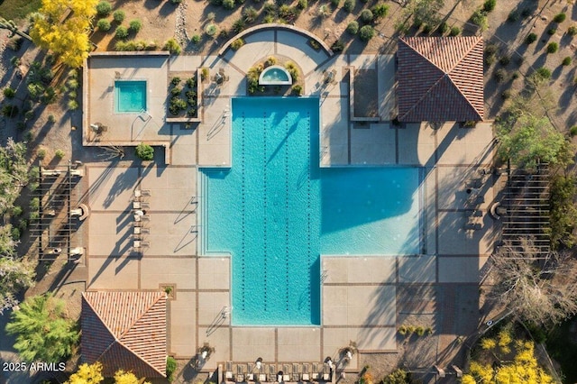 8733 E Jacaranda St, Mesa, AZ 85207 - birds eye view of property