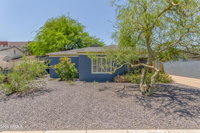 445 W 1st St, Mesa, AZ 85202 - view of front of property featuring brick siding