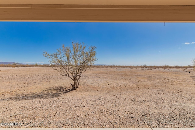 view of nature with a rural view