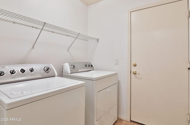 19002 N Toledo Ave, Maricopa, AZ 85138 - clothes washing area with laundry area and separate washer and dryer