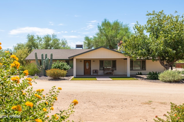 view of ranch-style house