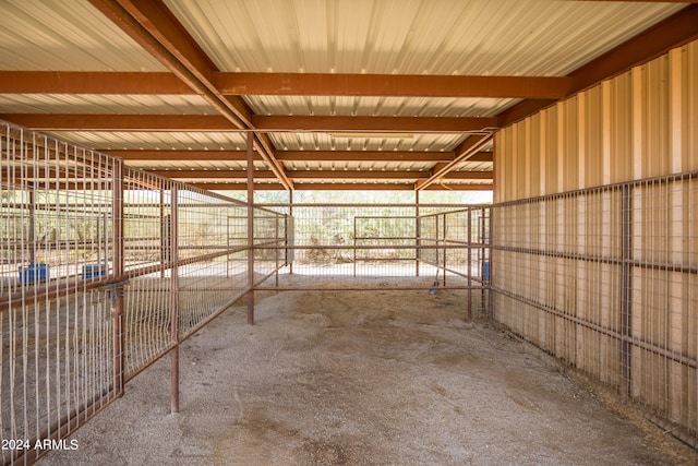 view of stable