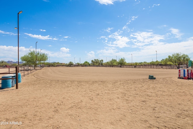 surrounding community featuring a rural view