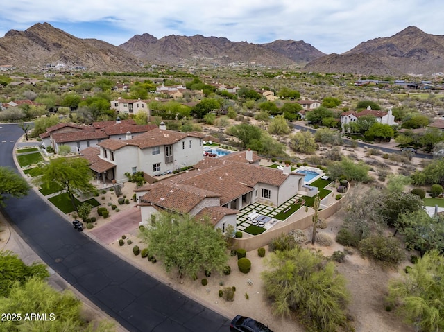 20055 N 96th Way, Scottsdale, AZ 85255 - aerial perspective of suburban area with mountains