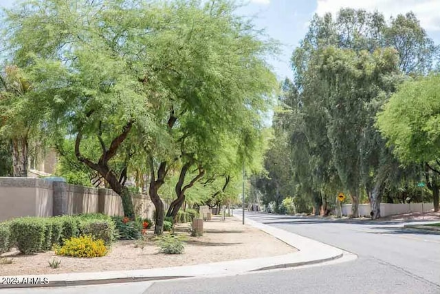 view of street