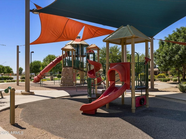 view of community playground