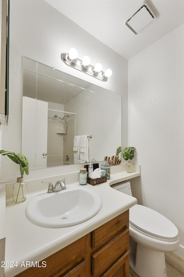 4901 E Kelton Ln Unit 1006, Scottsdale, AZ 85254 - bathroom featuring vanity and a shower