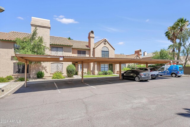 4901 E Kelton Ln Unit 1006, Scottsdale, AZ 85254 - view of property with covered parking