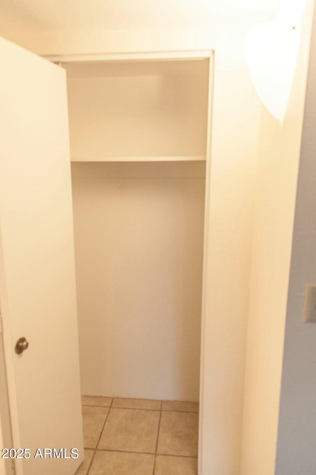 view of closet