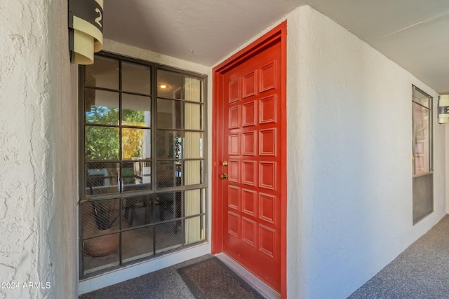 view of entrance to property