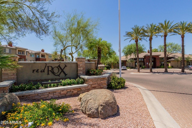 5401 E Van Buren St Unit 1088, Phoenix, AZ 85008 - community sign featuring a residential view