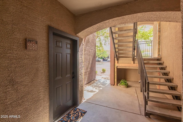 5401 E Van Buren St Unit 1088, Phoenix, AZ 85008 - property entrance with stucco siding