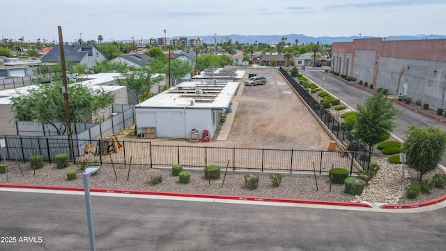 1620 E Palm Ln, Phoenix, AZ 85006 - aerial view of residential area with mountains