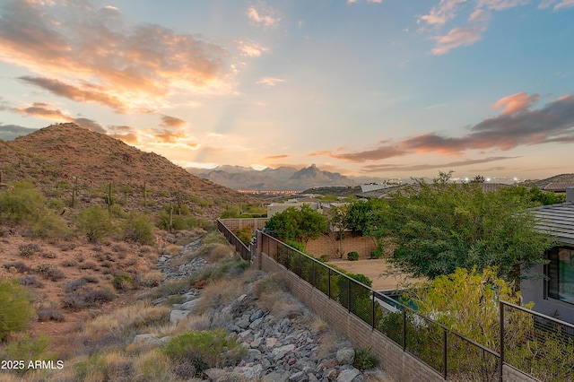 property view of mountains