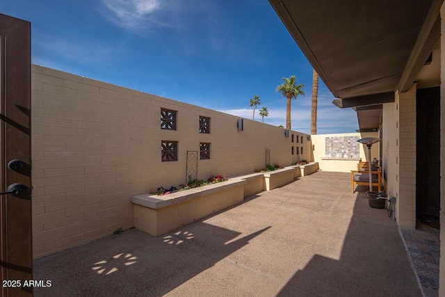 view of patio / terrace