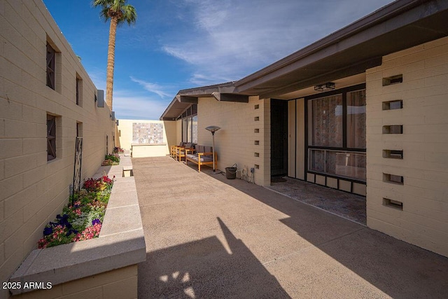 view of patio / terrace
