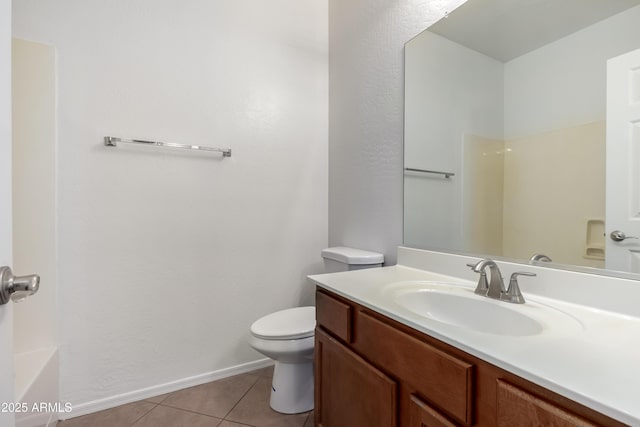 8848 W Cordes Rd, Tolleson, AZ 85353 - full bath with vanity, tile patterned floors, and toilet