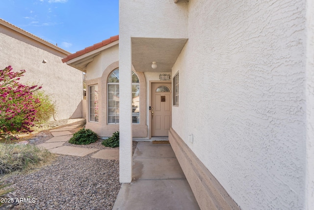 view of property entrance