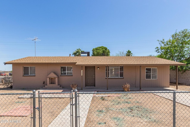 12547 W Warner St, Avondale, AZ 85323 - ranch-style home featuring a gate