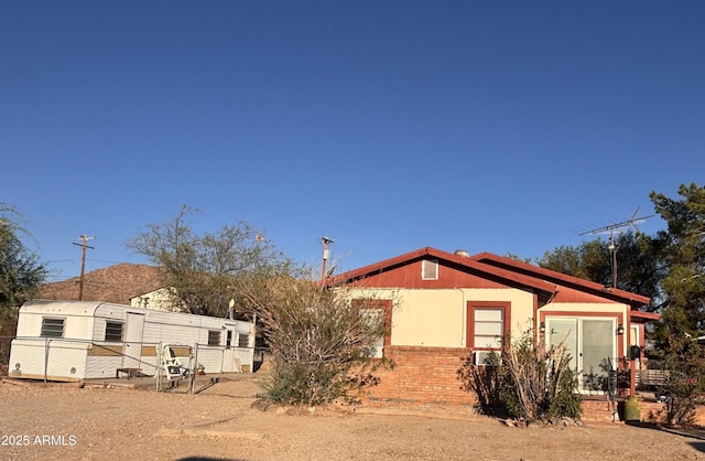 1025 N Sartillion Ave, Ajo, AZ 85321 - view of front of house featuring brick siding