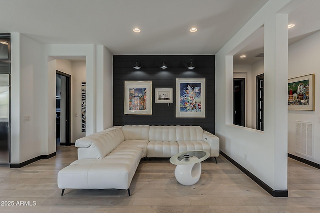 199 E Tangerine Path, Queen Creek, AZ 85140 - living room with light wood-style flooring and recessed lighting