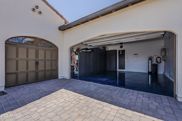 199 E Tangerine Path, Queen Creek, AZ 85140 - garage with decorative driveway
