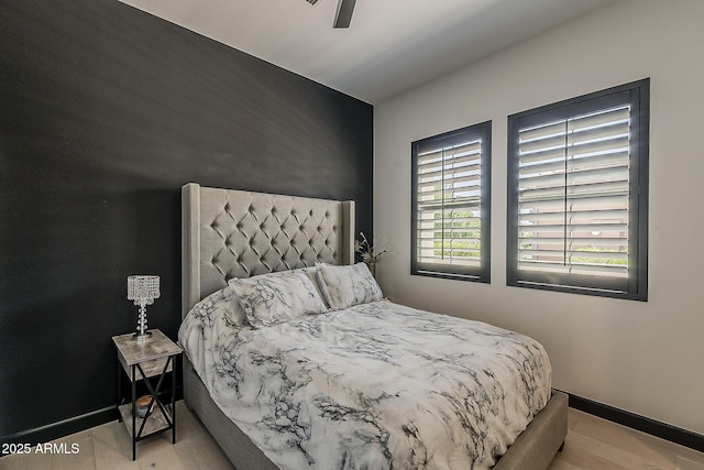 199 E Tangerine Path, Queen Creek, AZ 85140 - bedroom with wood finished floors and a ceiling fan
