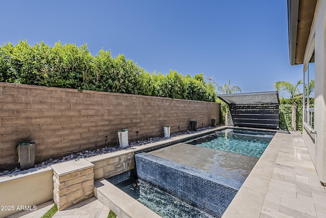 199 E Tangerine Path, Queen Creek, AZ 85140 - view of swimming pool with a fenced backyard