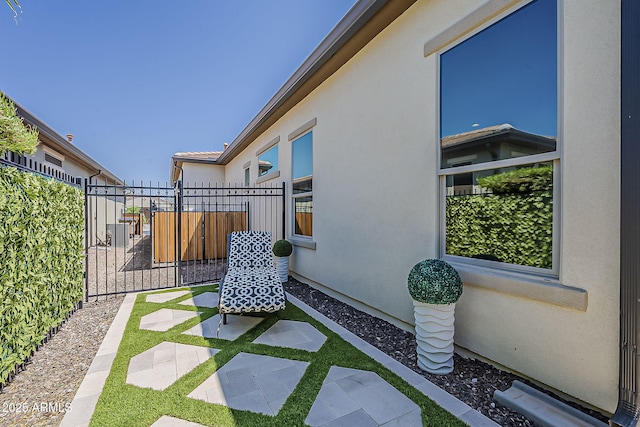 199 E Tangerine Path, Queen Creek, AZ 85140 - view of patio with a gate