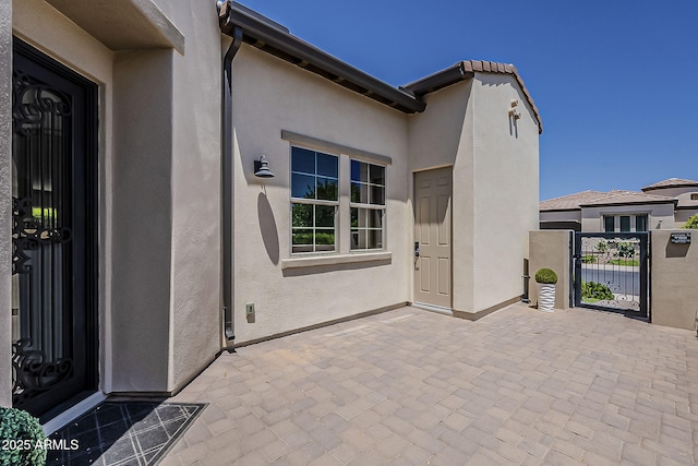199 E Tangerine Path, Queen Creek, AZ 85140 - view of patio / terrace featuring a gate