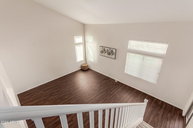 interior space featuring hardwood / wood-style floors