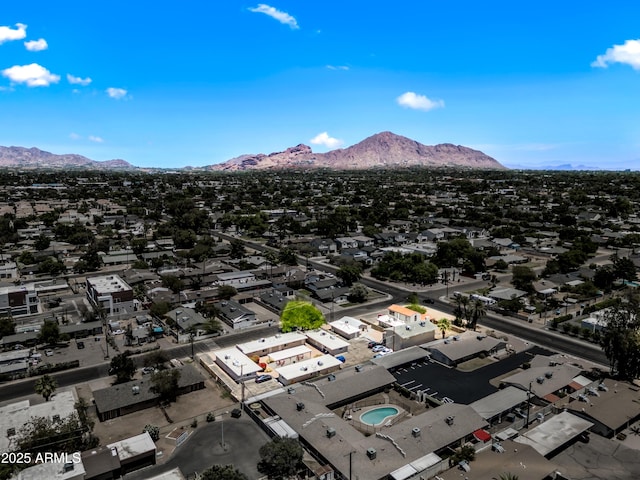 3949 E Earll Dr, Phoenix, AZ 85018 - aerial view of residential area with mountains