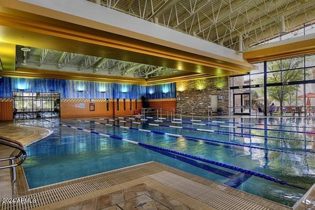 view of pool